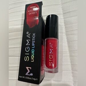 Travel size Sigma beauty liquids lipstick